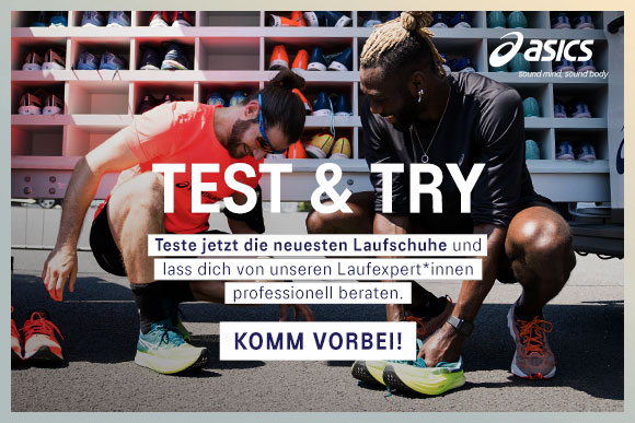 ASICS Trial Tour 2023 beim EVL-HalbMarathon Lauftreff 
